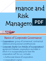 Governance and Risk Management