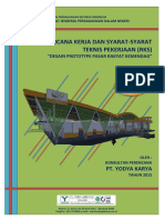 (Books Architecture) RKS Desain Prototype Pasar Rakyat KEMENDAG