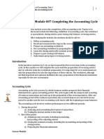 7-Completing The Accounting Cycle