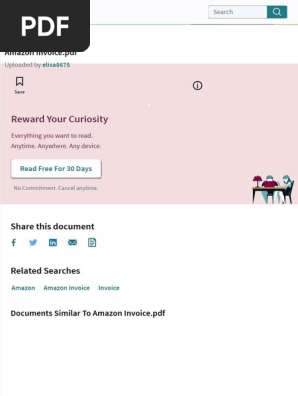 Amazon Invoice