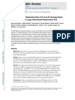 Reassessment of Rebleeding Risk of Forrest IB (Oozing) Peptic Ulcer Bleeding in A Large International Randomized Trial