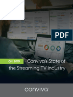 Conviva Q1 2019 State of the Streaming TV Industry Report