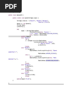 Package Import Public Class Public Static Void: "Insert" "Delete" "Display" "Destroy" "Exit"