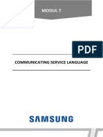 Samsung - EC - Modul 07 - Communicating Service Language - Participant Book