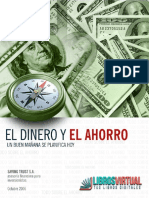 El Dinero y El Ahorro Un Buen Manana Se Planifica Hoy Librosvirtual.com