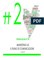#2. Marketing 3.0 e Il Piano Di Comunicazione
