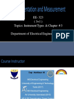 EE-323 Active and Passive Instruments