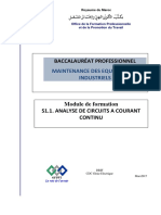 Bac Pro Mi s1.1. Analyse de Circuits A C.C.