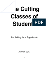 The Cutting Classes of Students