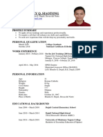 Christian Rey Q. Siaotong: Profile Summary