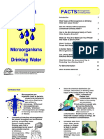 Facts - Microorganisms in Drinking Water PDF
