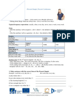 Unit 1 - Grammar Bank (Present Simple, Present Continuous, Prepositions of Time)