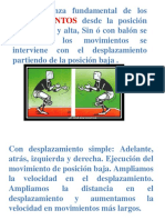 Fundamentos del voleibol: desplazamientos y bloqueo