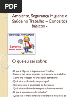 Ambiente e Segurança 