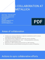 Fostering Collaboration at Metallica