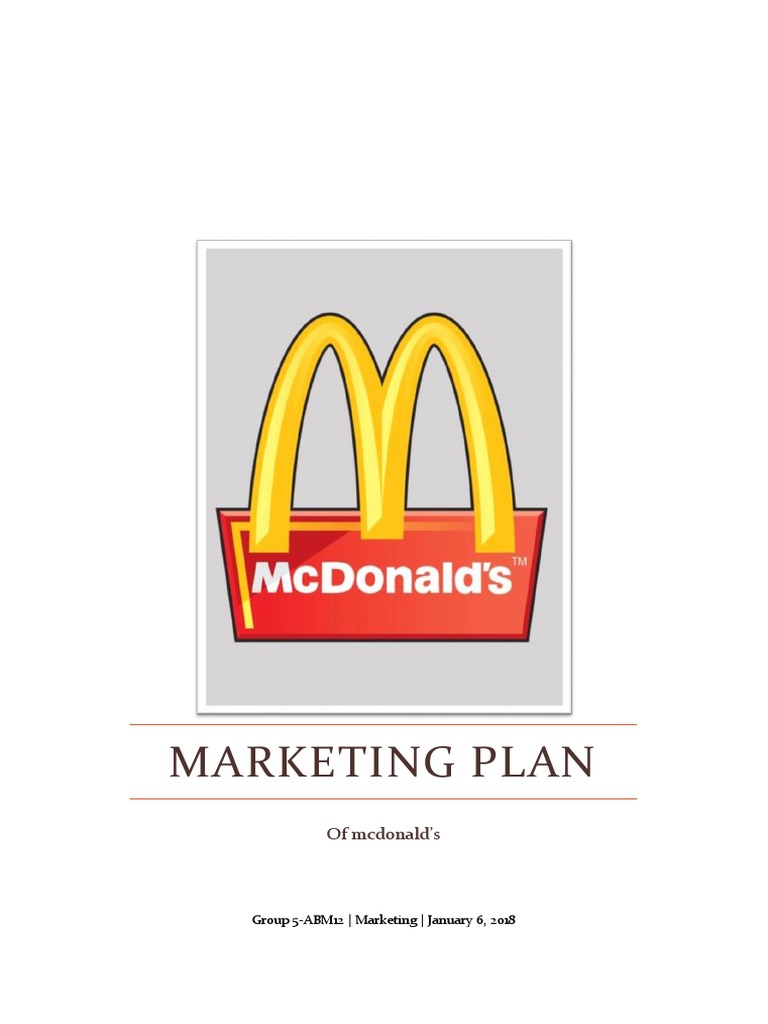 business plan of mcdonalds philippines