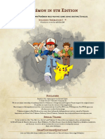 Pokemon 5e PHB - Gen I - V