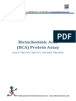 Bicinchoninic Acid (BCA) Protein Assay: G-Biosciences 1-314-991-6034