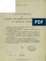 Contribuţii La Istoria Diplomatică A României În Secolul Al XIX-lea PDF