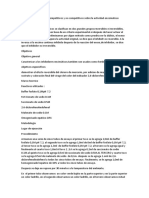 Acción de Los Ihibidores Competitivos y No Competitivos Sobre La Actividad Enzematicas