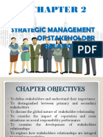 Strategic Management of Stakeholder Relationships