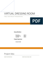 Virtual Dressing Room - Fyp-1 Presentation Template