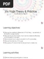 Yin Yoga Theory