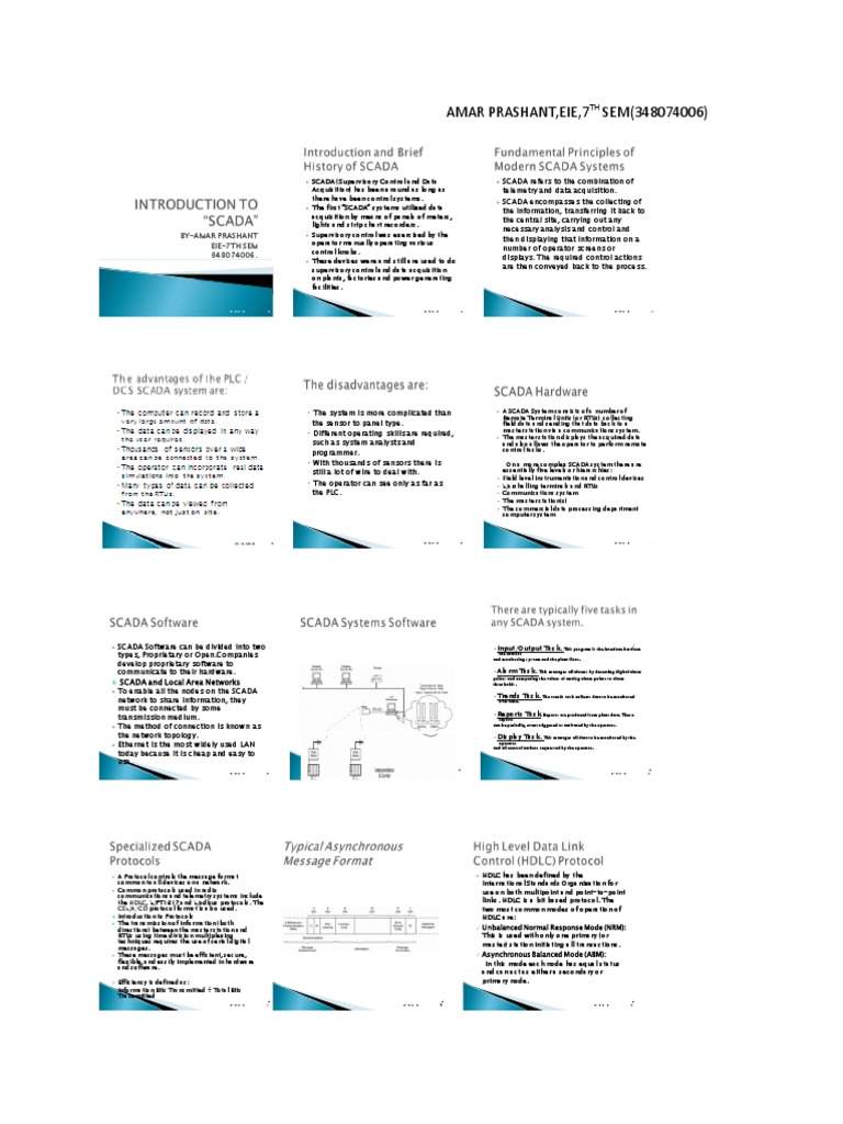 Overview of SCADA Systems and Protocols | PDF | Scada | Computer Network