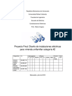 estudio de carga canalizaciones