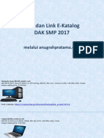 RAB Dan Link E-Katalog