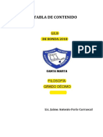 Filosofia Decimo Primer Periodo 2018 PDF