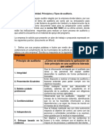 Informe de Auditoria Semana 1. Auditoria Interna