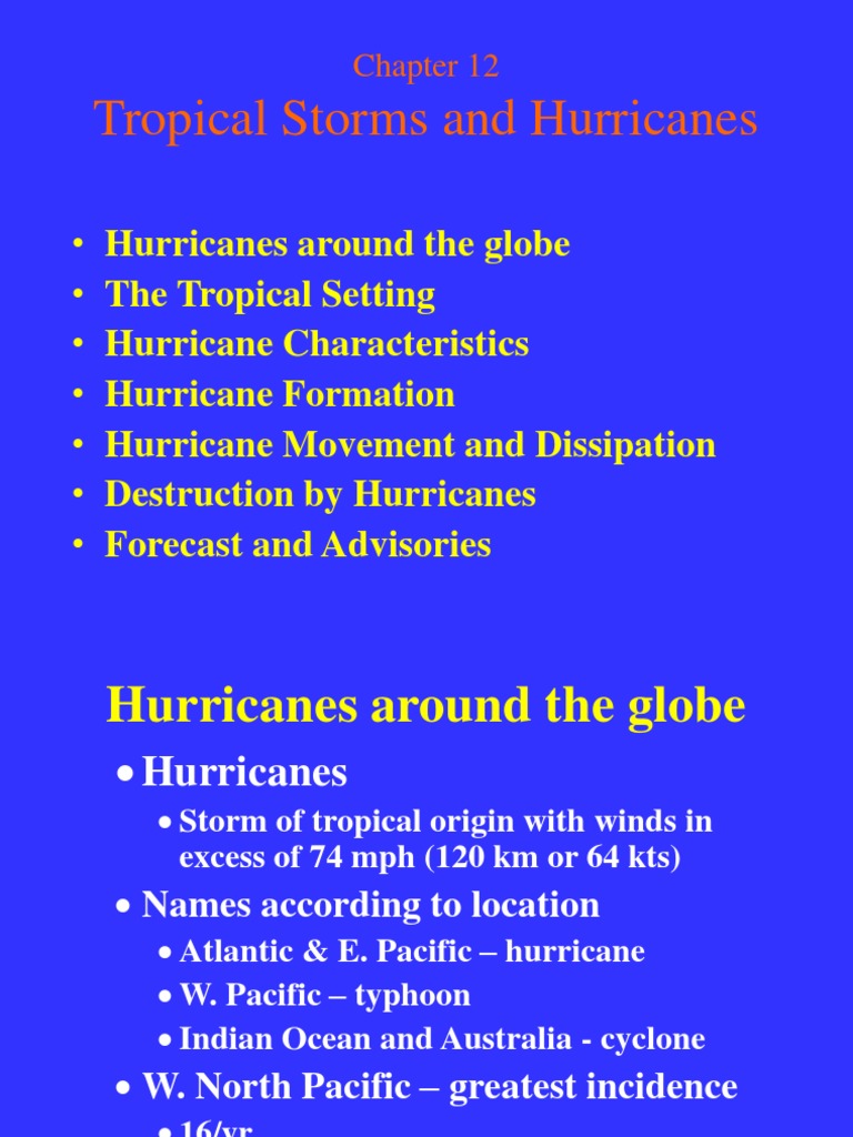 Understanding Hurricanes and Storms | PDF | Eye (Cyclone) | Tropical ...