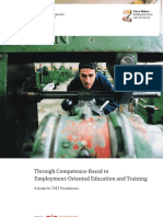 Through Competence-Based to Employment-Oriented Education and Training. a Guide for TVET Practitioners