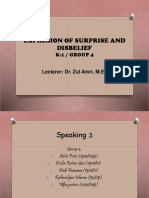 Kelompok 4 - Expresion of Surprise and Disbelief