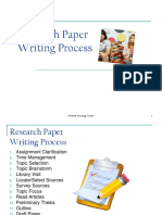 Research Paper Writing Process: Student Learning Center 1