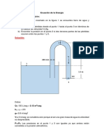 Ecuación de La Energía (EJEMPLOS)