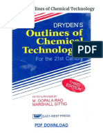 Dryden's Outlines of Chemical Technology