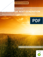 Biofuels: The Next Generation: The Energy Technology Roadmap