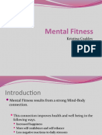 Mental Fitness: Kristina Coakley HW420-02 Unit 5 Project