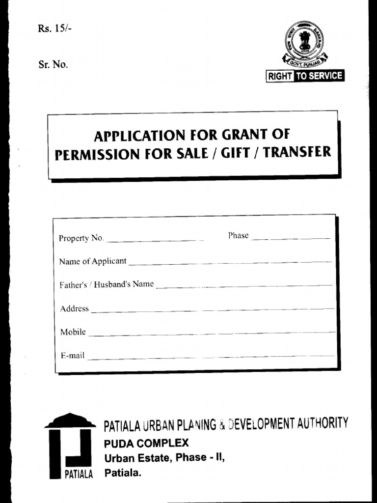 Transfer Property On The Basis of Registered Sale or Gift or Transfer