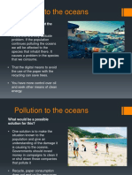 Pollution oceans effects solutions community future