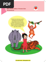 Subtema 3 Ayo Selamatkan Hewan Dan Tumbuhan