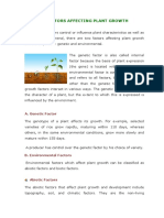 3.factors Affecting Plant Growth