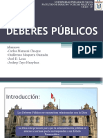 DEBERES PÚBLICOS