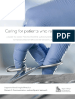 Caring For Patients Who Refuse Blood A Guide To Good Practice PDF