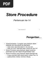 Part 14 - Store Proceduree PDF