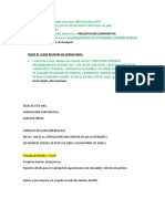 Horario de Capacitación Recss para Administradores MLP