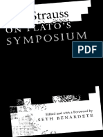 Leo Strauss - On Plato S Symposium