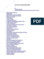 Index of Free Cannabis Ebooks PDF